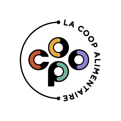 Logo de la coop alimentaire, coopérative des producteurs bio de tournai et de la wallonie picarde