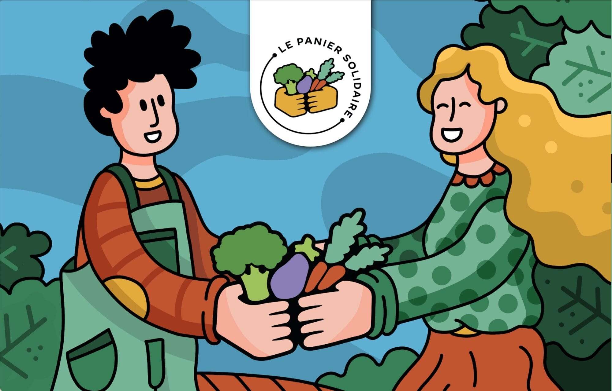 Les paniers solidaires bio tournai