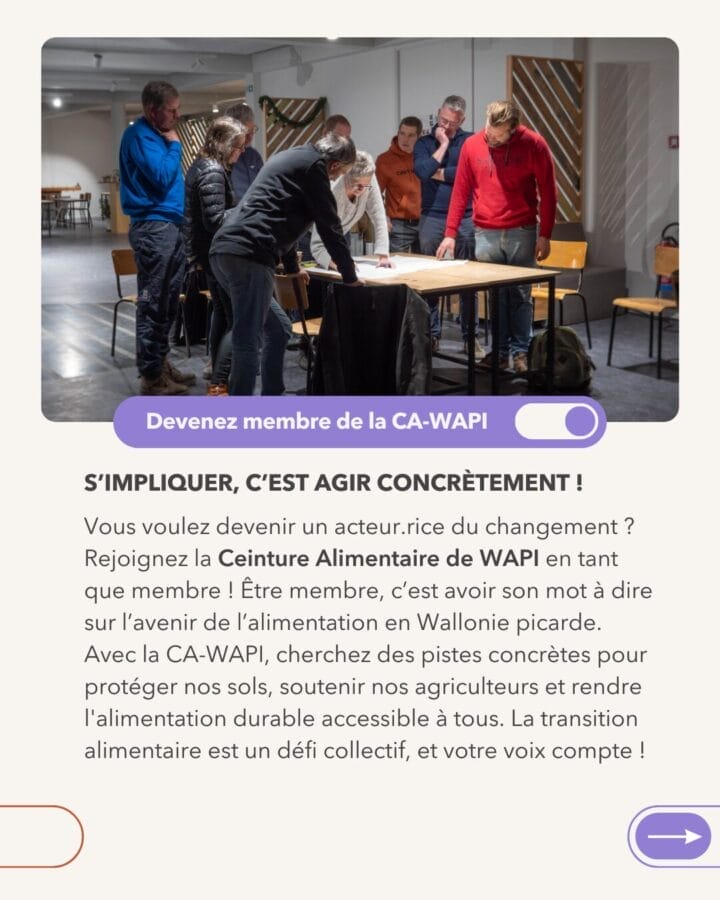 4. S’impliquer, c’est agir concrètement avec la CA-WAPI
