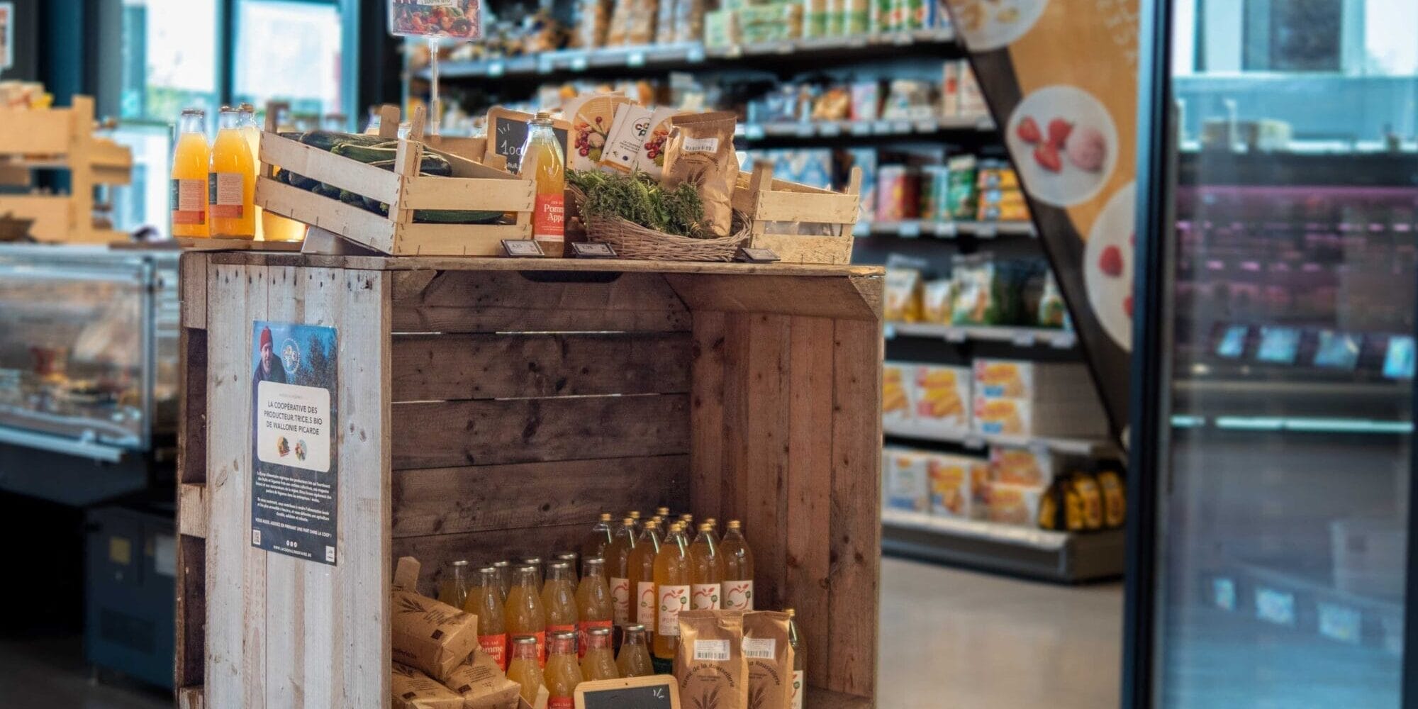magasin franchisé spar produits bio