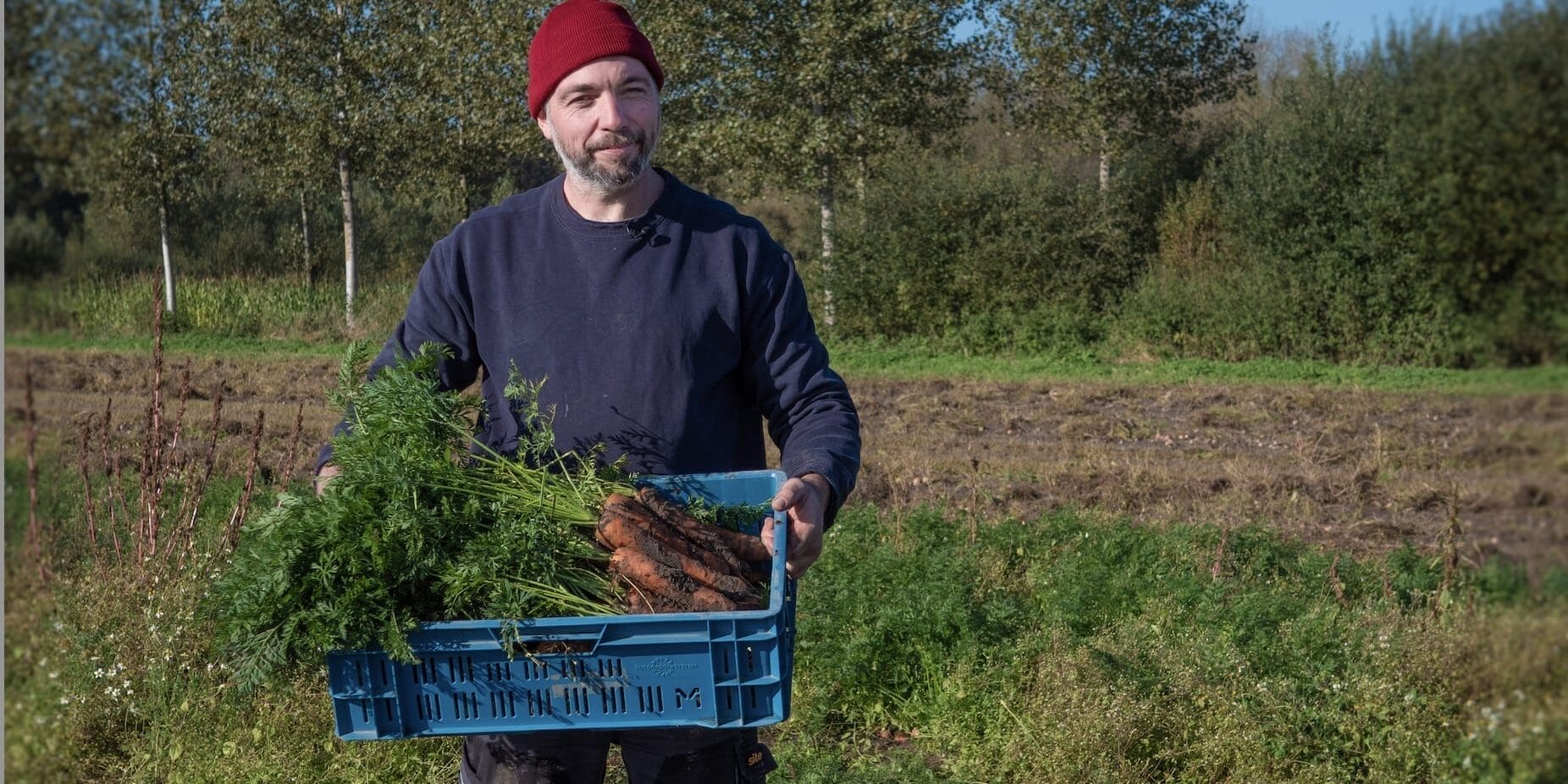 François Felix, producteur de la Coop alimentaire François Felix, producteur de la Coop alimentaire