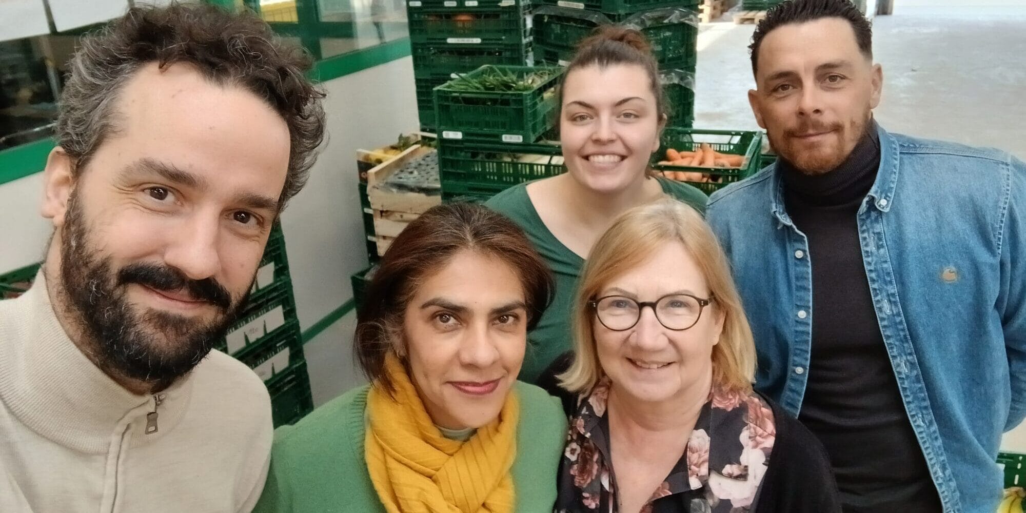 équipe de la Coop Alimentaire
